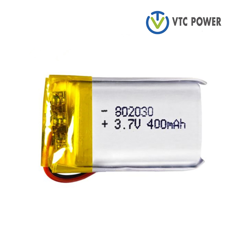 802030 Baterie reîncărcabilă Lipo 400mAh 3.7V pentru ceas inteligent